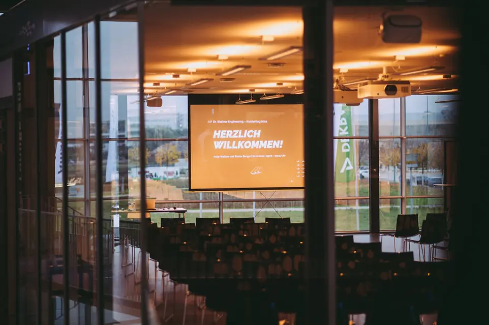 Willkommensbild zu unserem Kundentag